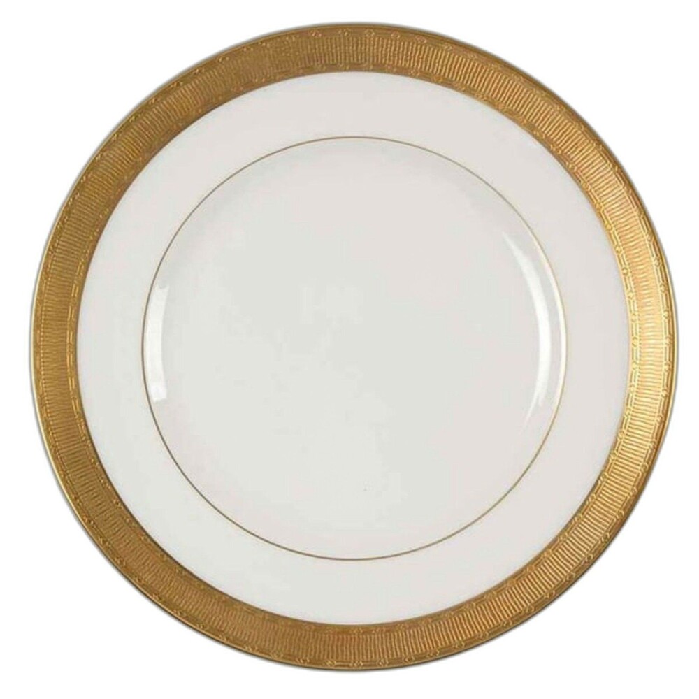 Royal Worcester Durham Pattern Gold Encrusted Bone China Bread Plate 6" 1963